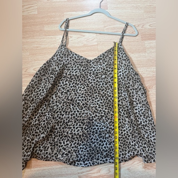 Torrid Brown and Tan Sleeveless Camisole Animal Print Size 4XL - Picture 5 of 7